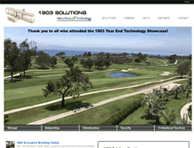 Tablet Screenshot of 1903solutions.com